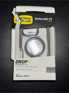 OtterBox Defender XT MagSafe Case for iPhone 16 Pro - Gray